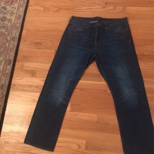 Banana Republic Men’s Jeans 34 waist 30 length Blue/Black